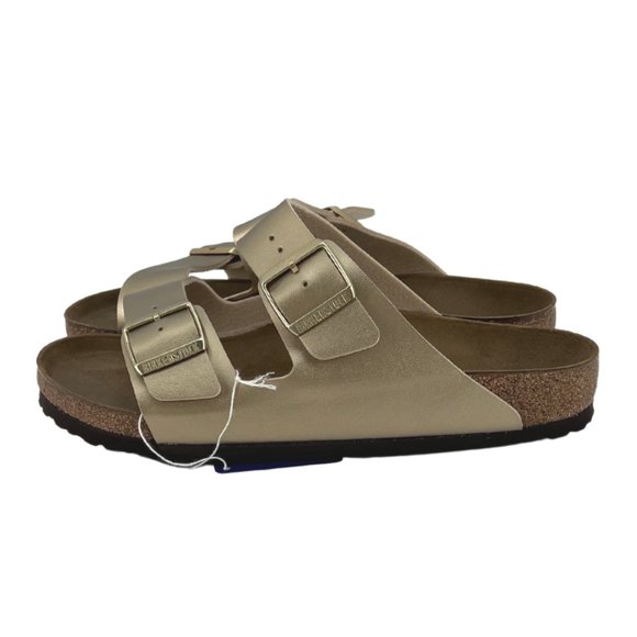 Birkenstock Women's Arizona Sandals | Gold | Various Sizes - Picture 3 of 6